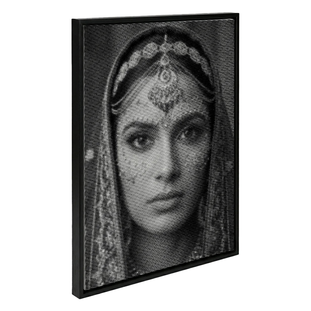 Indisk kvinde prikmaleri