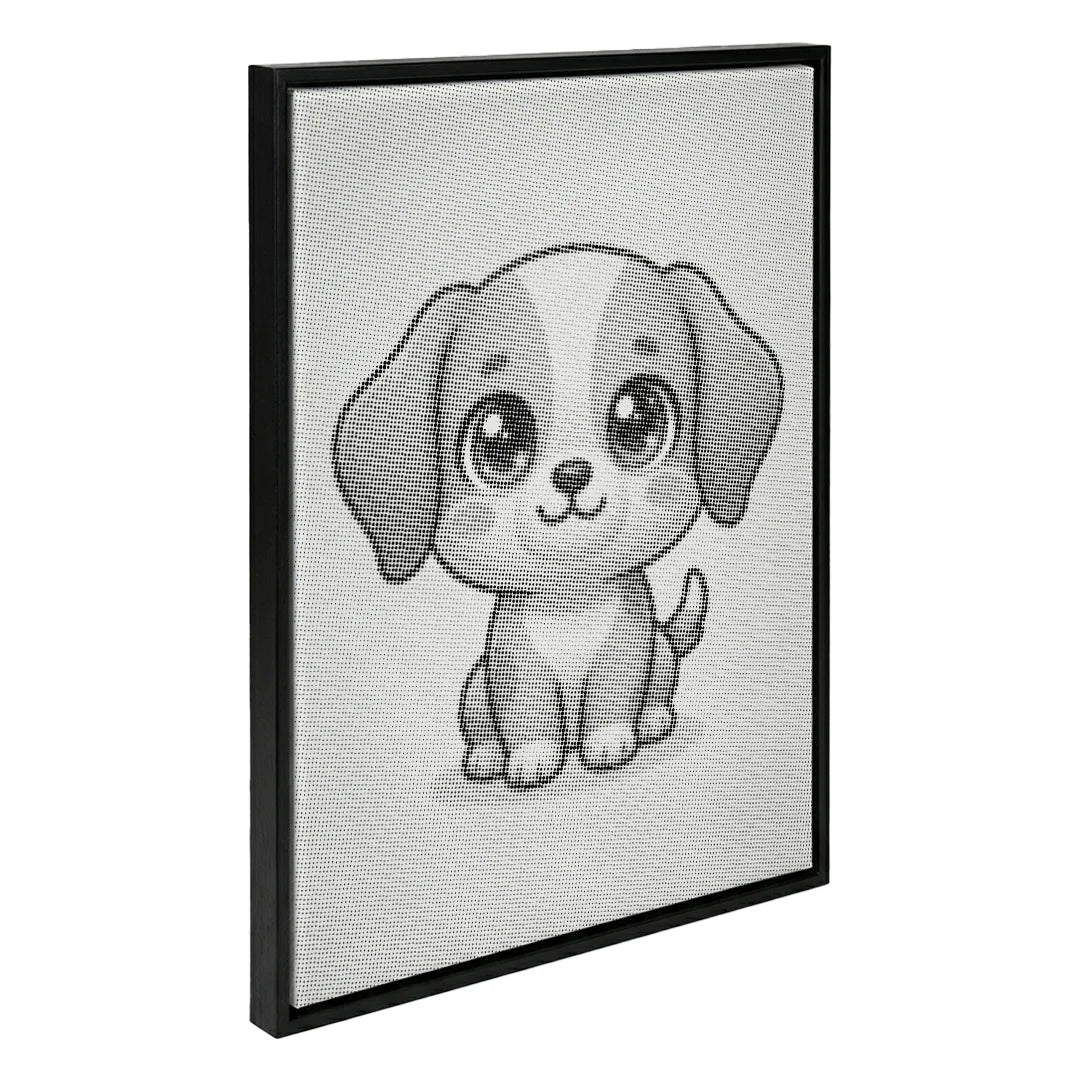 Puppy 2 Dot Maleri