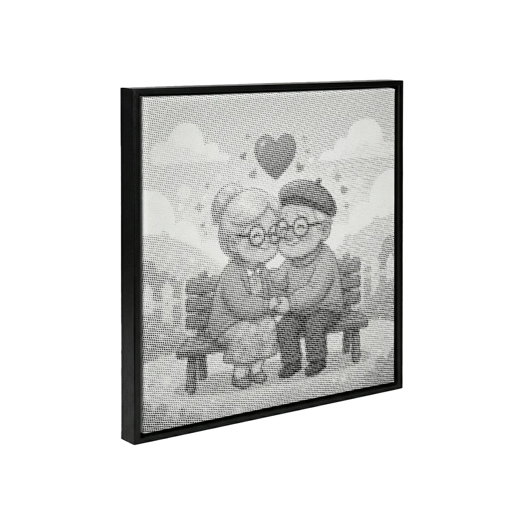 Gammelt par prik maleri