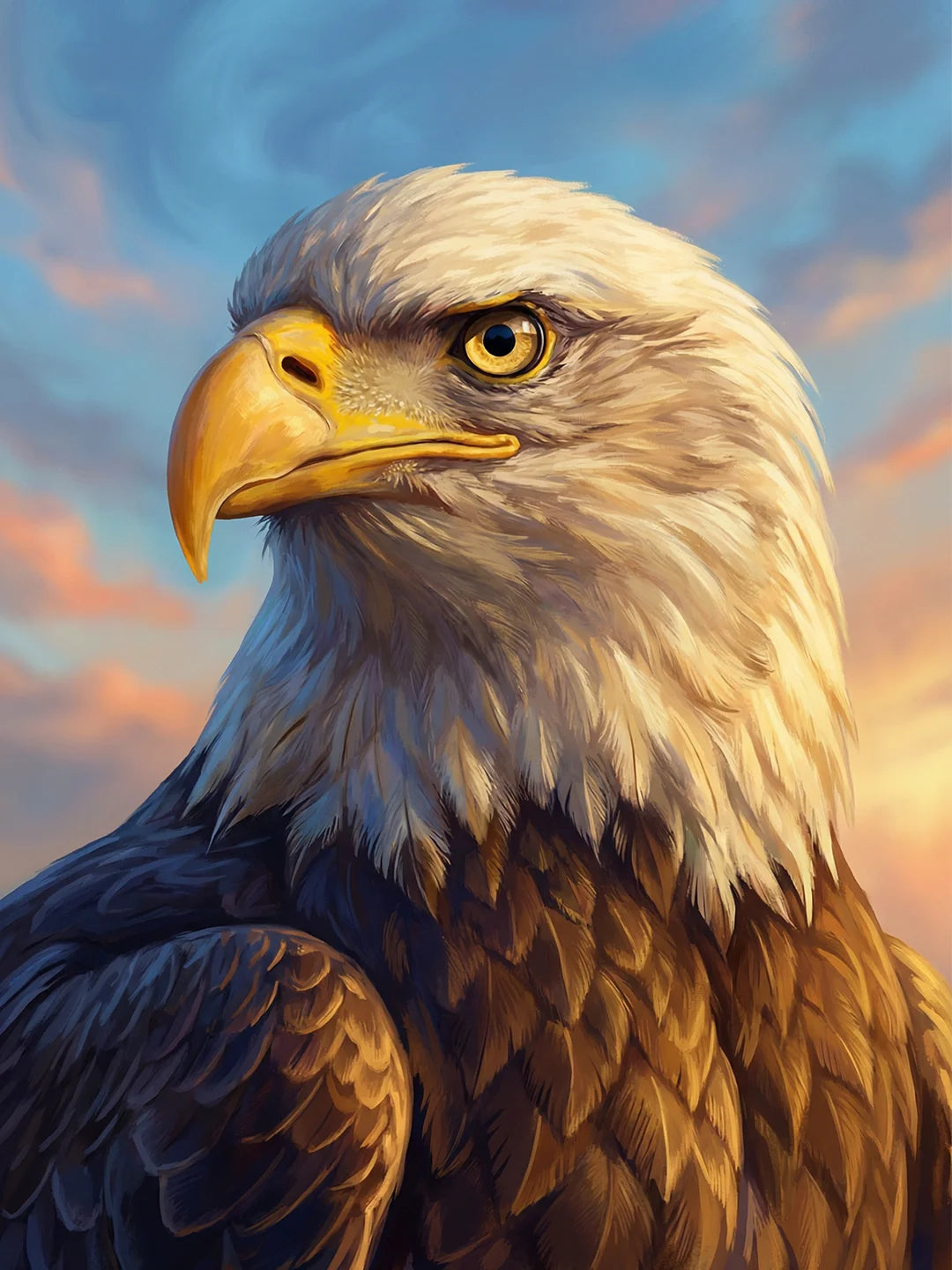 Eagle Dot Maleri