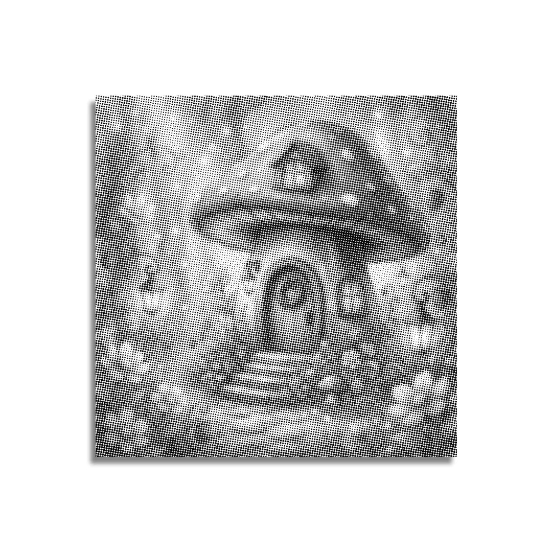 Mushroom House Dot Maleri