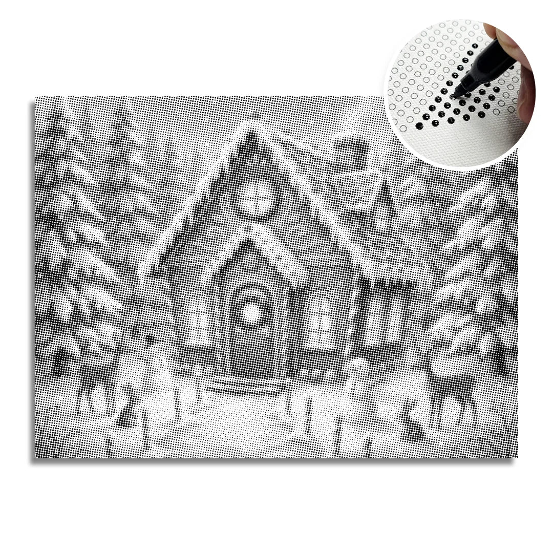 Candy House Dot Maleri