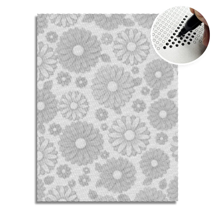 Minimalistisk Blomster Dot Painting