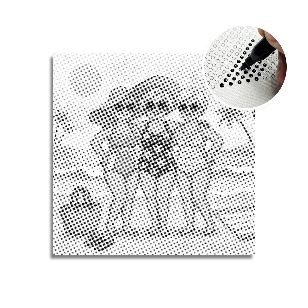 Gamle Damer Dot Maleri