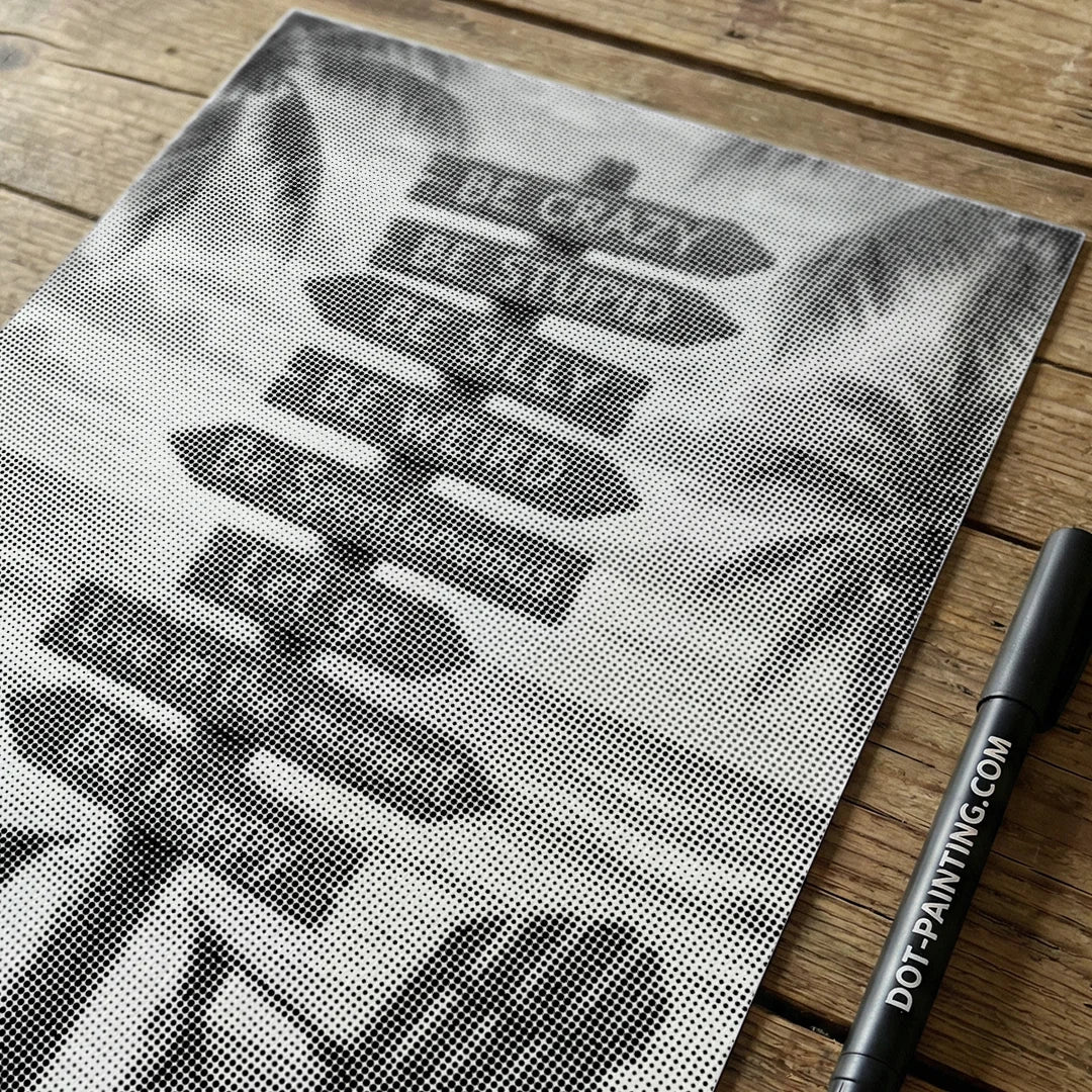 Strandskilte Punktmaleri