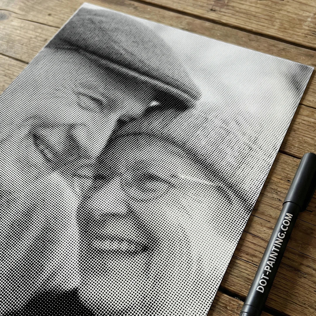 Custom Dot Painting | Upload your own image