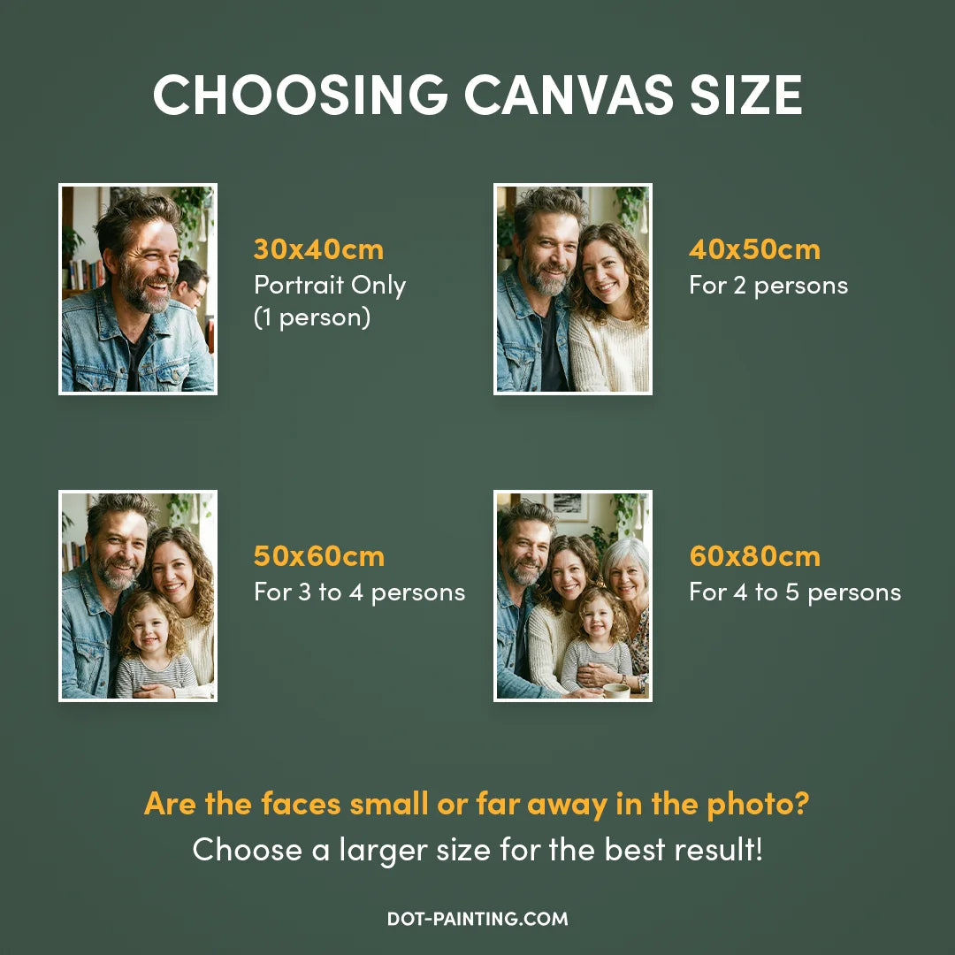 Custom Dot Painting | Upload your own image