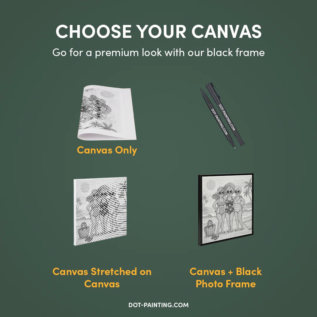 Gamle Damer Dot Maleri