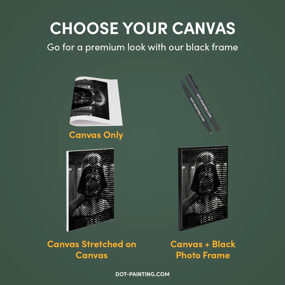 Darth Vader Dot Painting