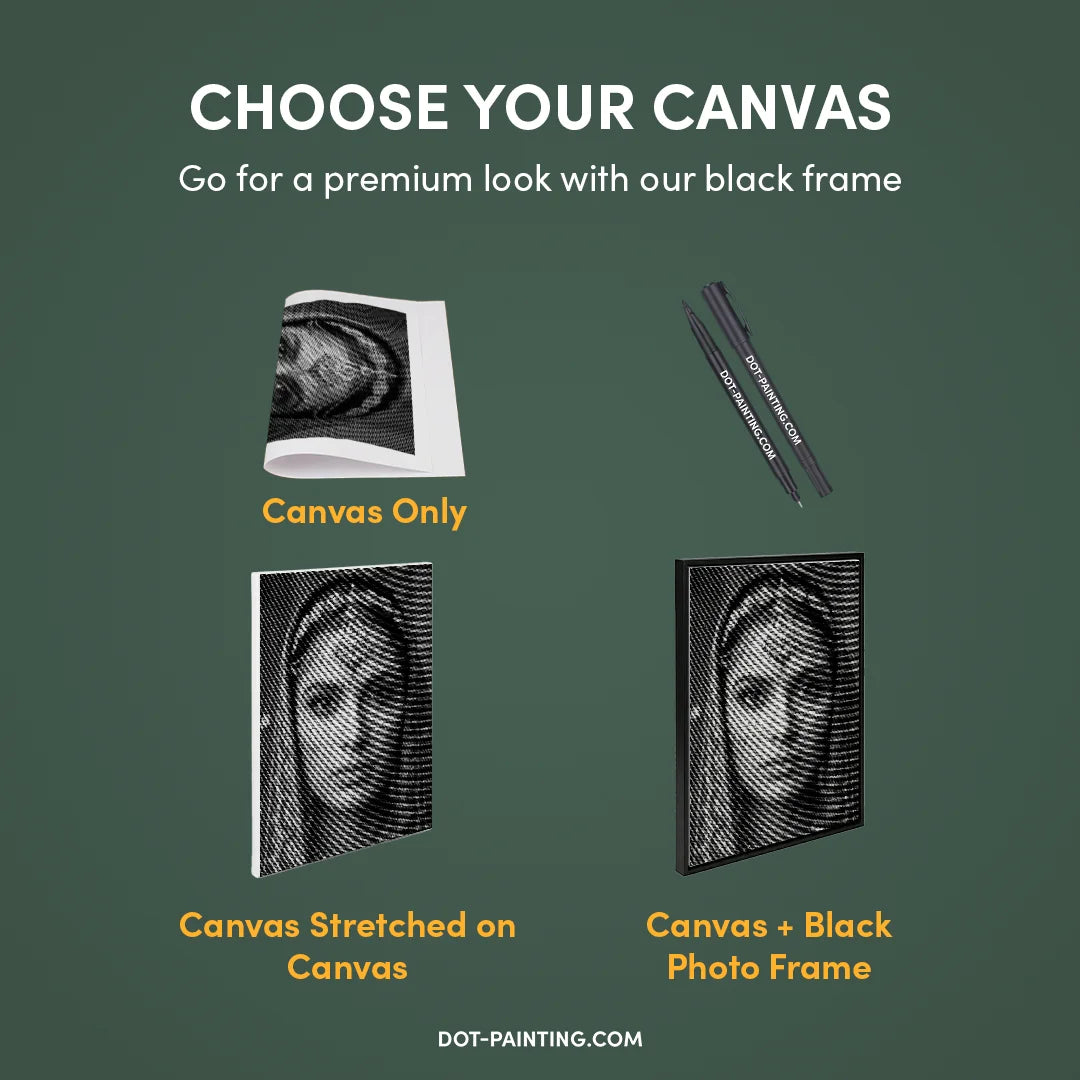 Indisk kvinde prikmaleri