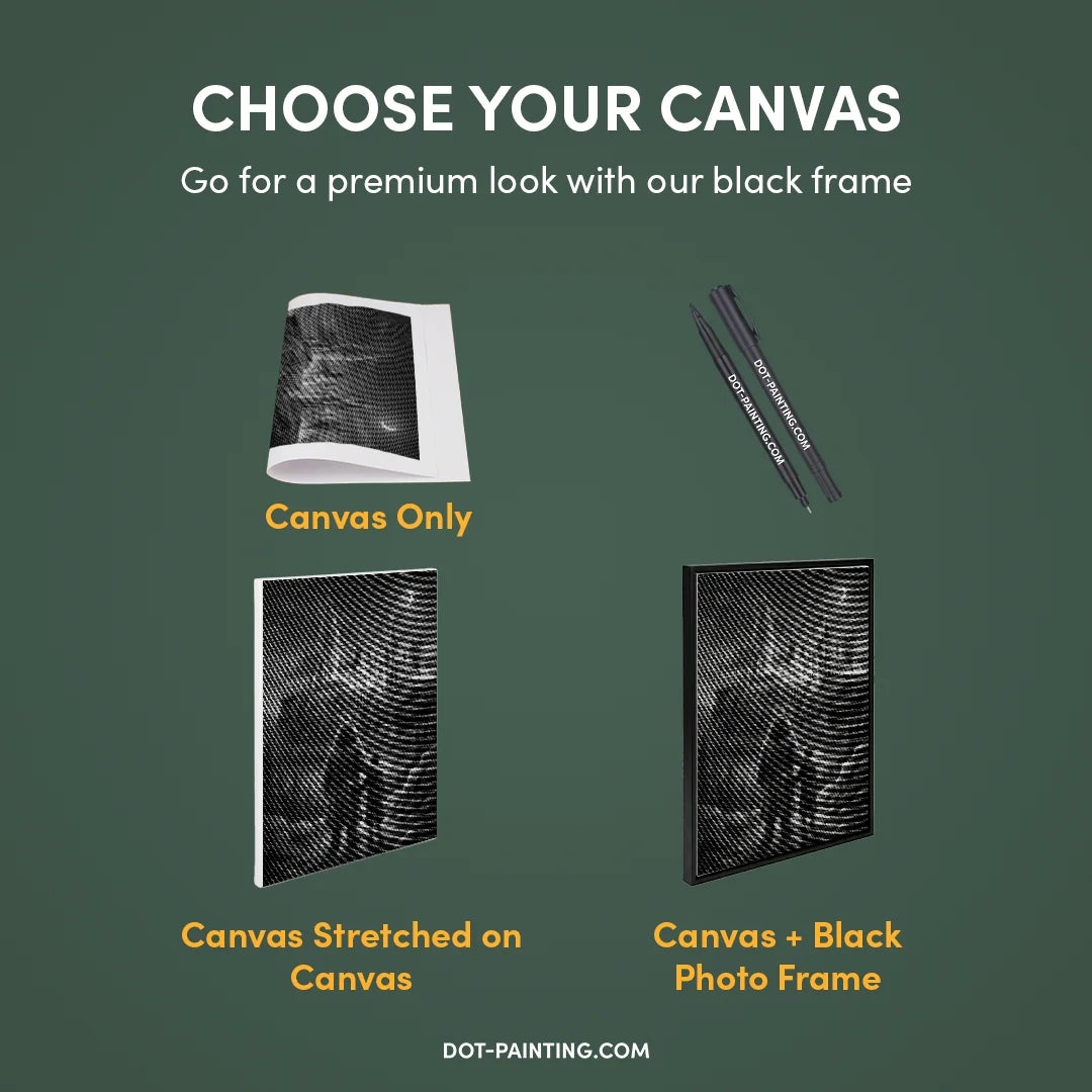 Hogwarts Dot Painting