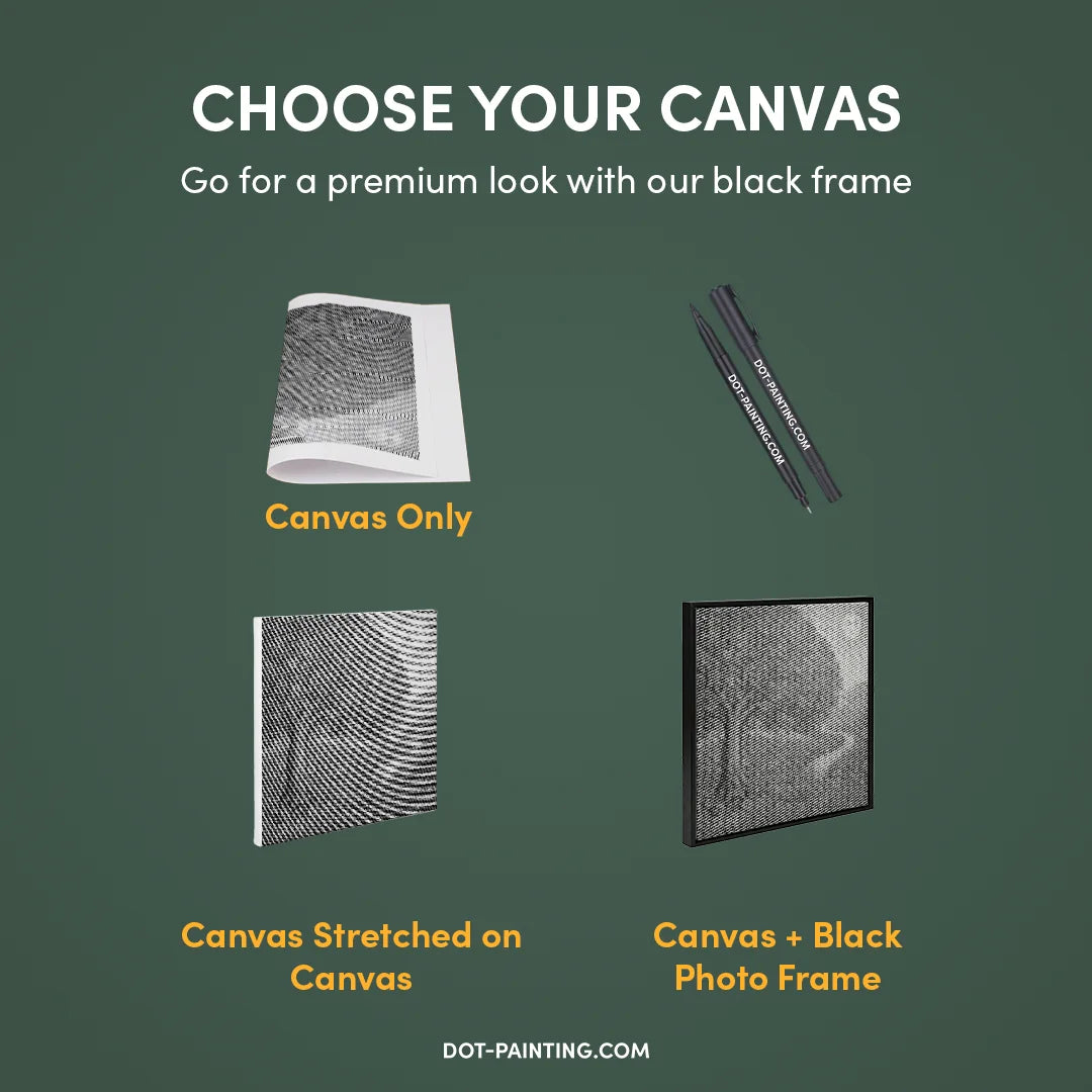 Solskinsdag Dot Painting