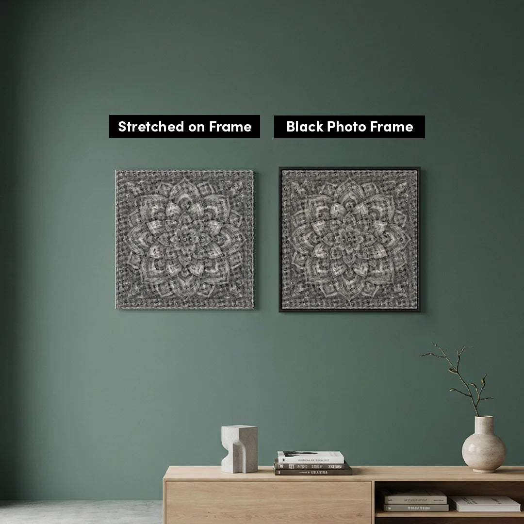 Mandala 9 Dot maleri