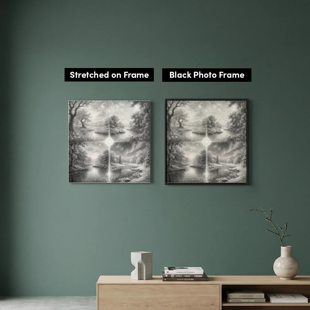 4 årstider Dot Painting