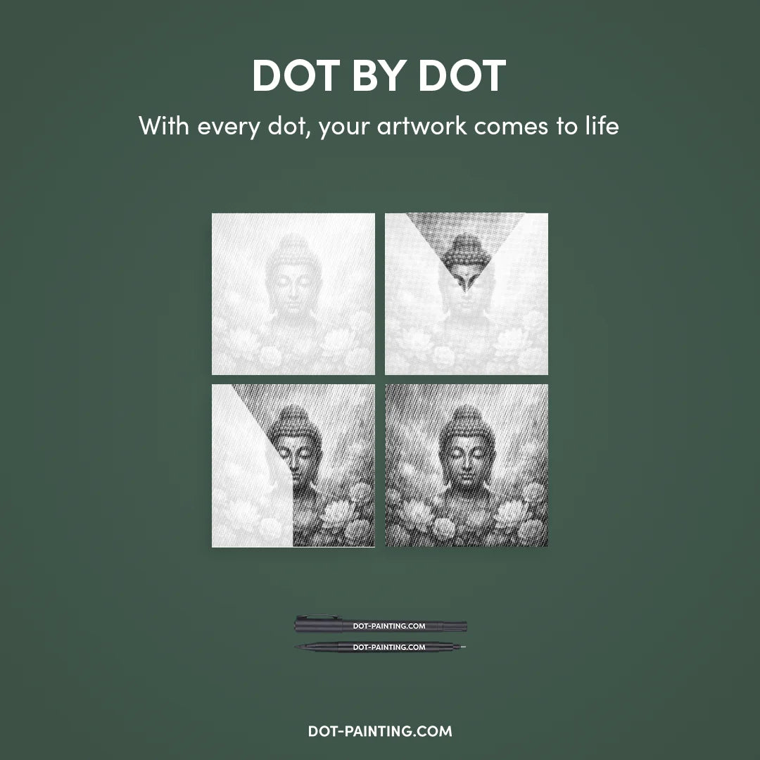 Buddha Dot maleri