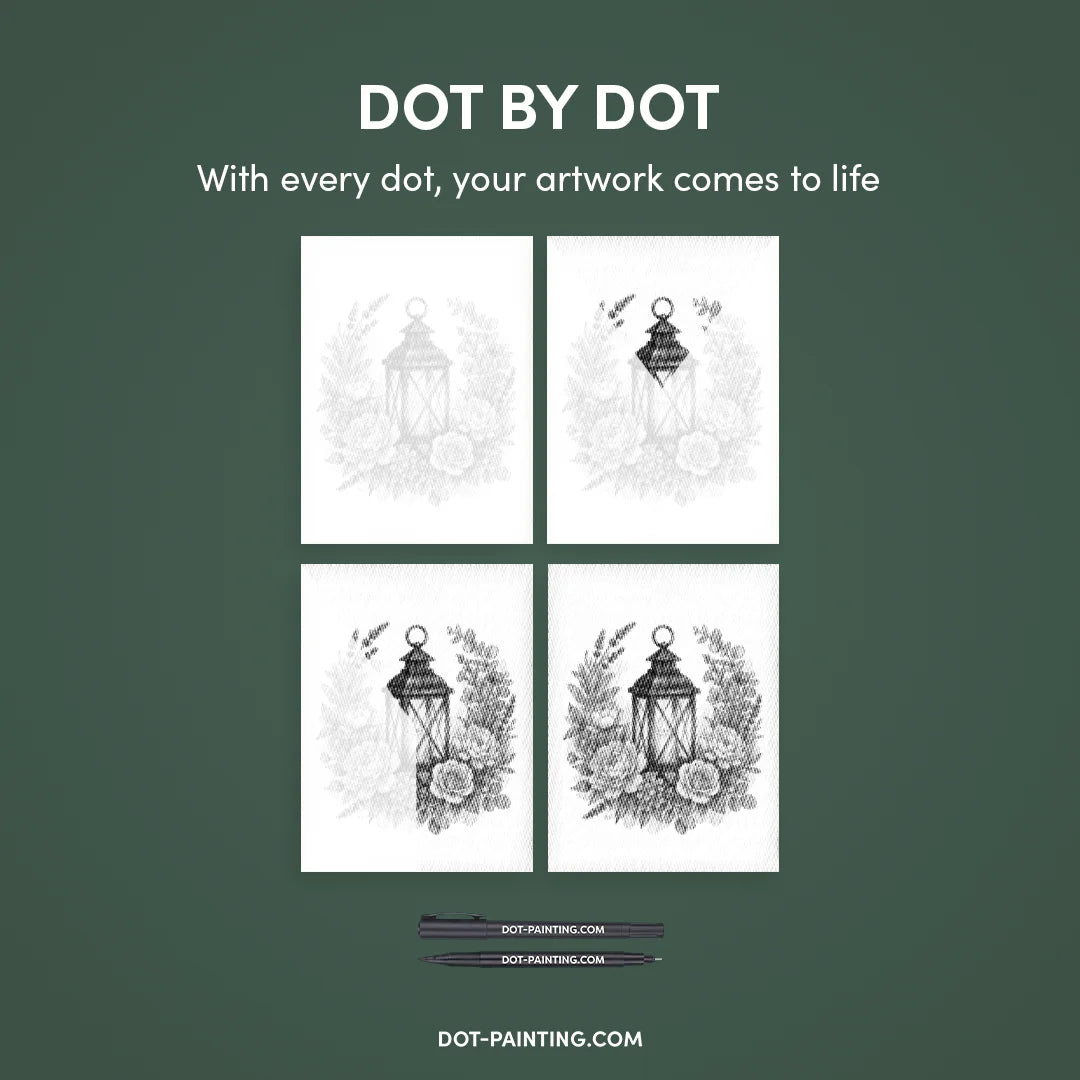 Lantern Dot Maleri