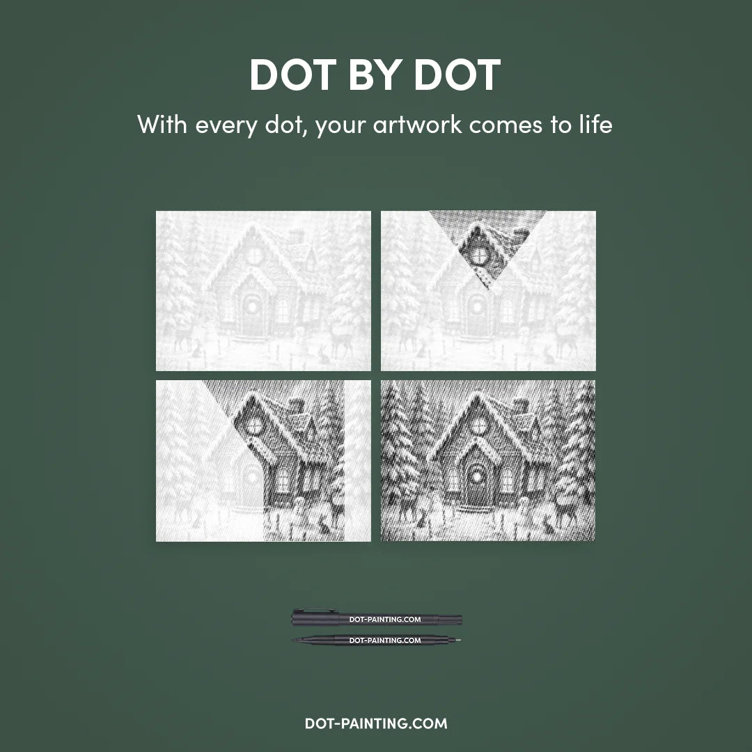 Candy House Dot Maleri