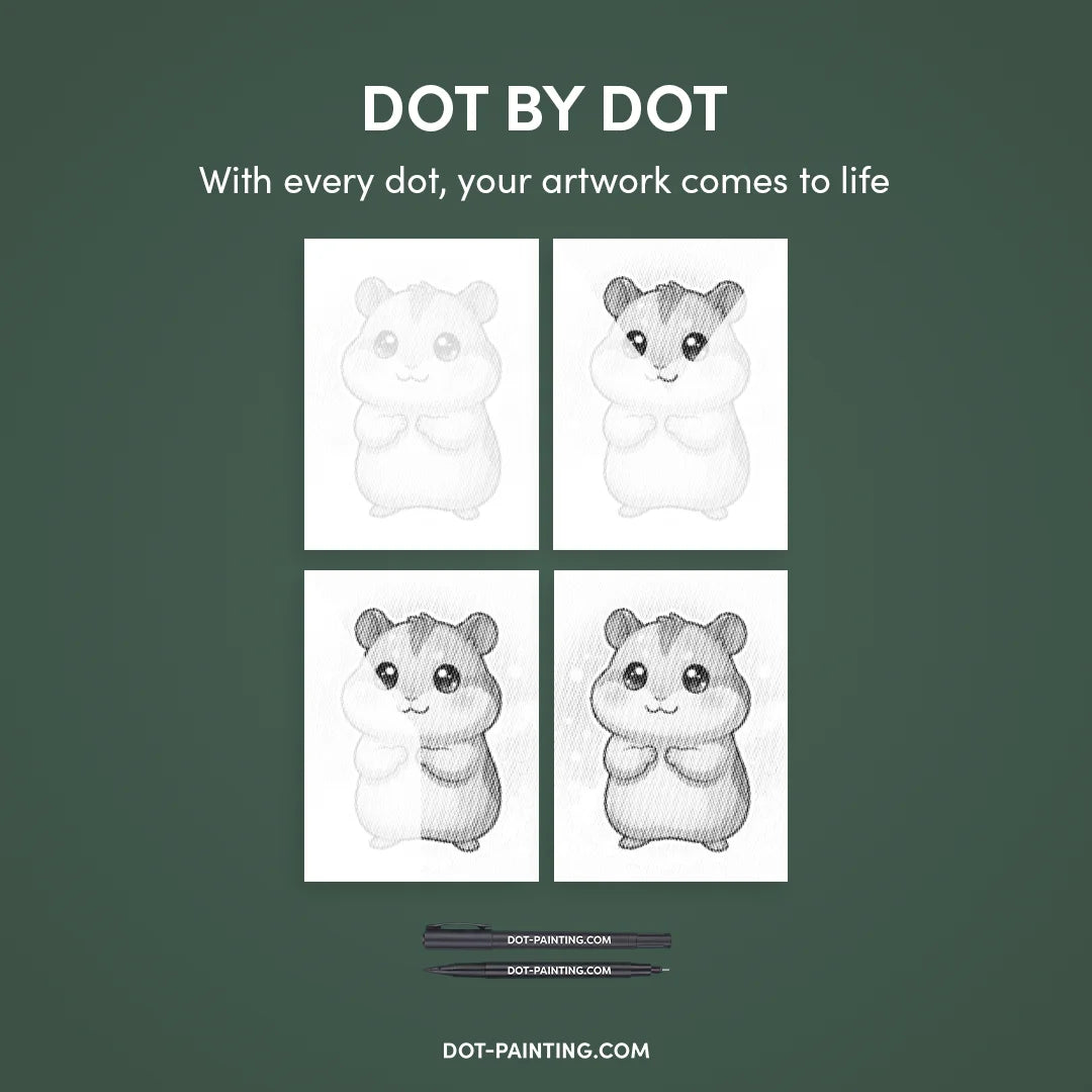 Hamster Dot Maleri