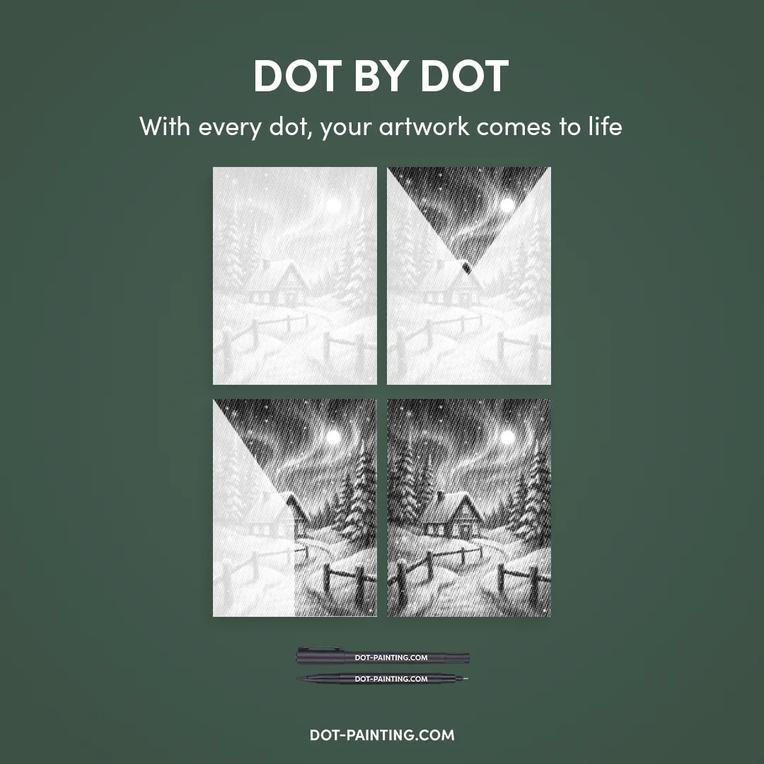 Vinterlandskabsmaleri